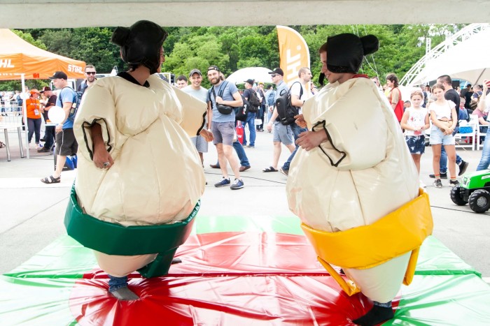 Аттракцион «Борьба сумо»